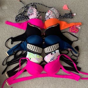 7x Victoria Secret bathing suite tops
